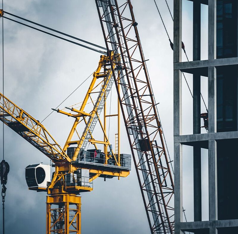 a crane on a Los Angeles construction site that was involved in a crane accident