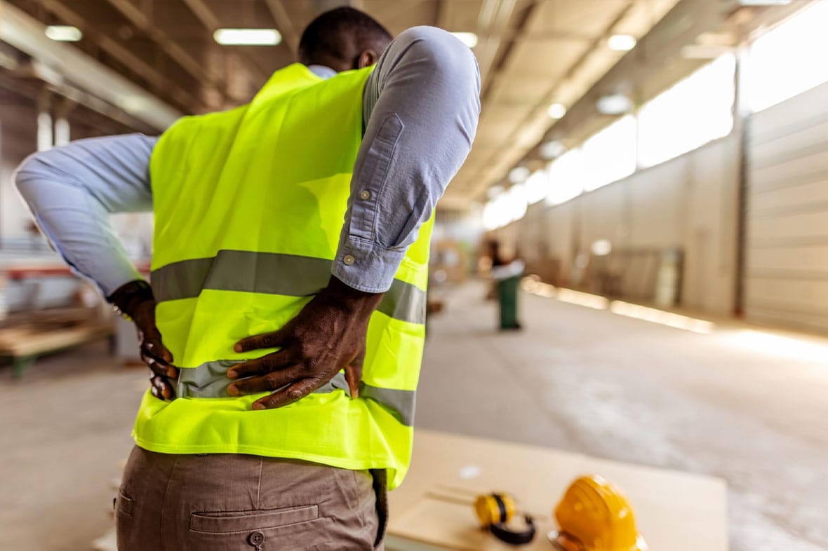 contract worker injured on a construction site in Los Angeles