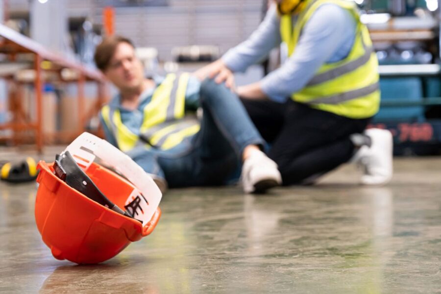 contract worker injured on a San Diego construction site