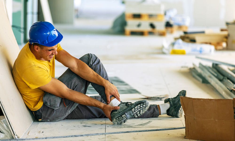 subcontractor after getting injured on a construction site in San Diego