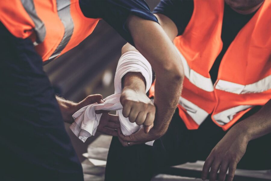 subcontractor injured on a construction site in Los Angeles