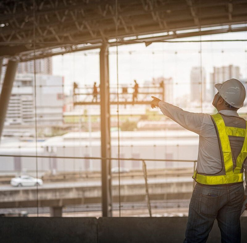 construction worker handling a delay in San Diego, CA