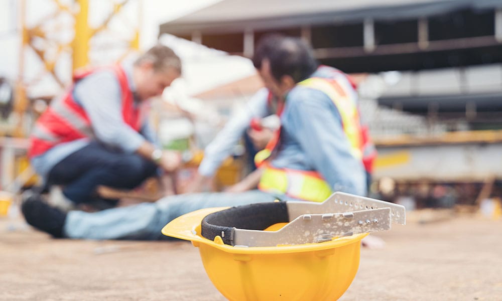 worker injured due to OSHA violations on a San Diego construction site